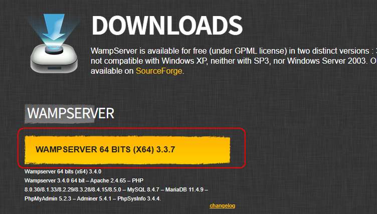 Wampserver安装报错以及解决办法